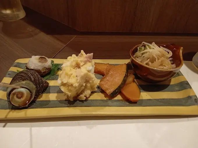 煮サザエ